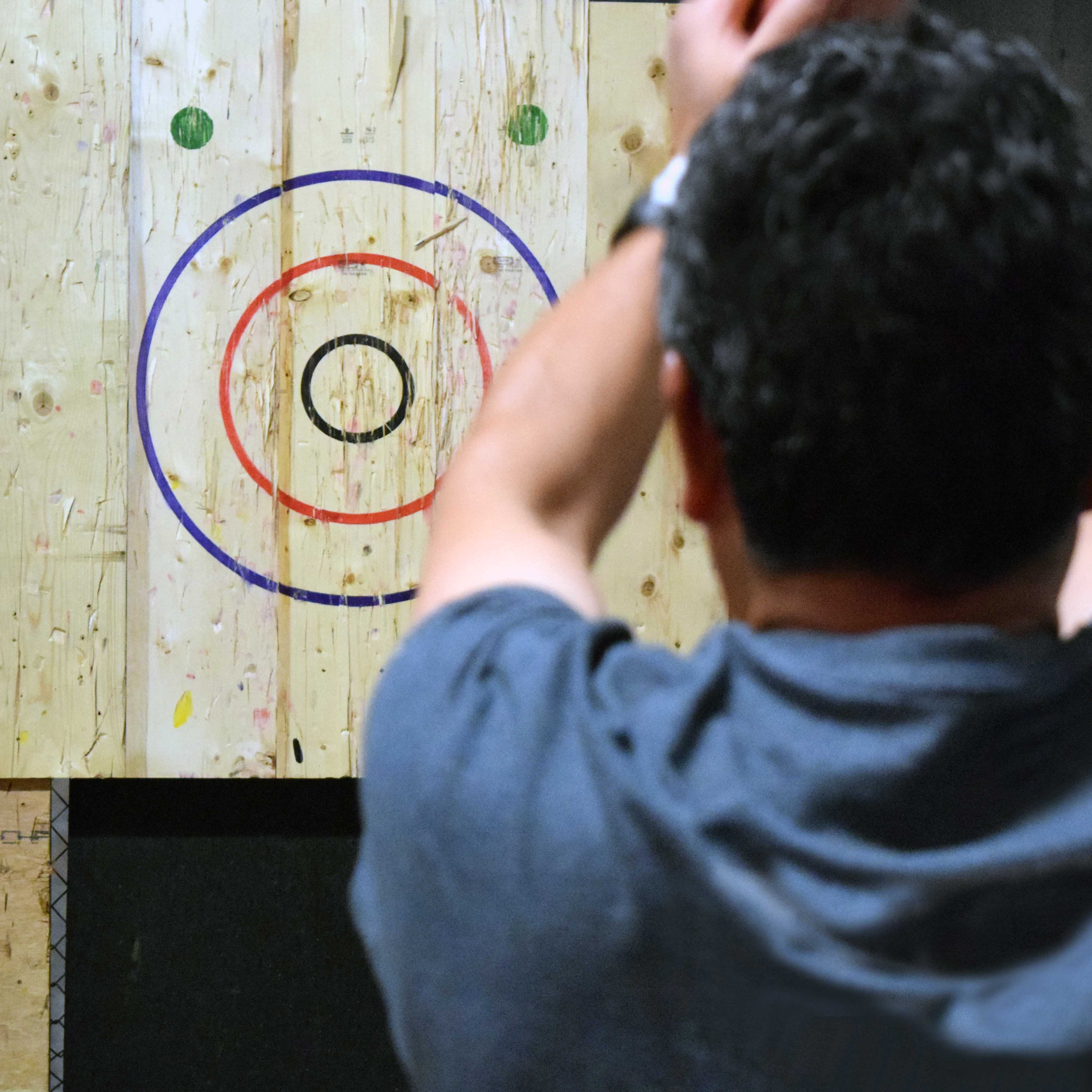 Axe throwing